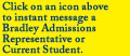 Click an icon above to chat.