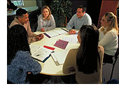 Students in class